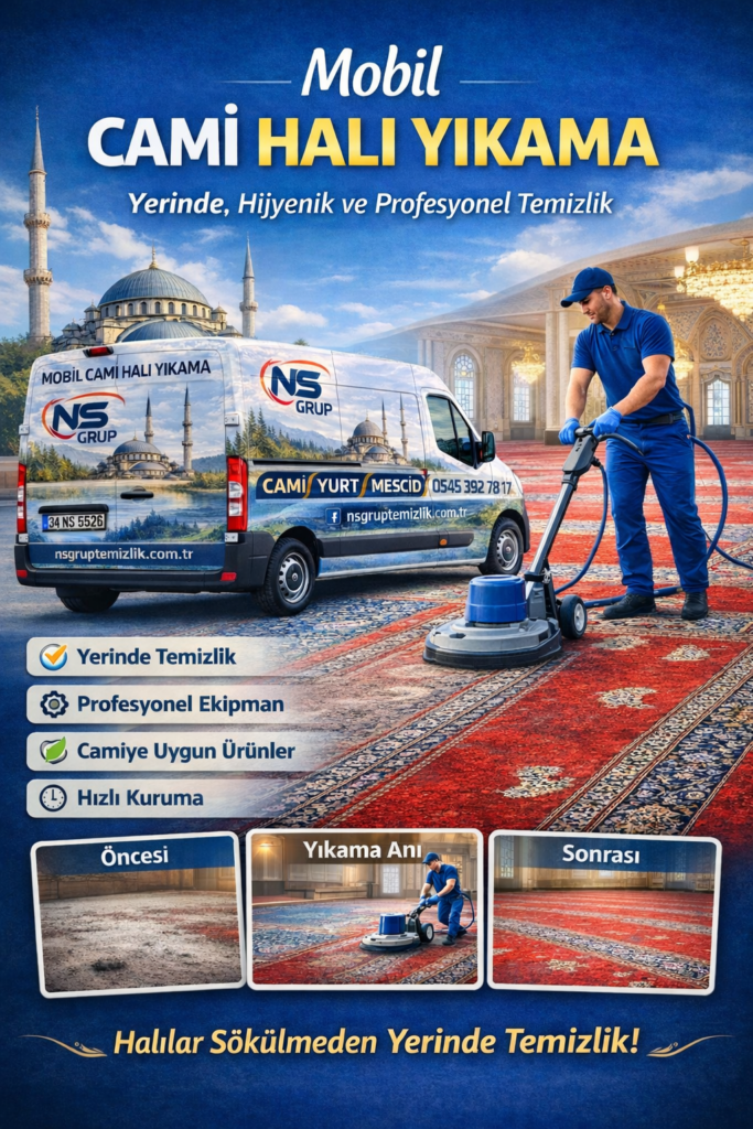 Yerinde Mobil Yıkama afiş